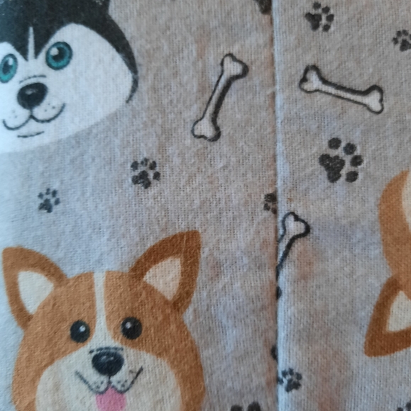 DOGGIE sheet set BRAND NEW twin size PAWS & BONES kid's SO SOFT flannel - Picture 1 of 5